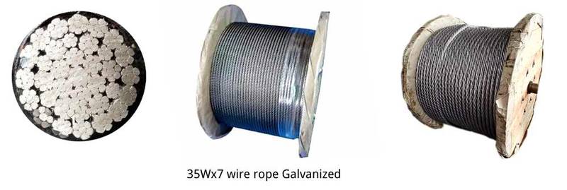 35Wx7 Wire Rope - SICHwirerope