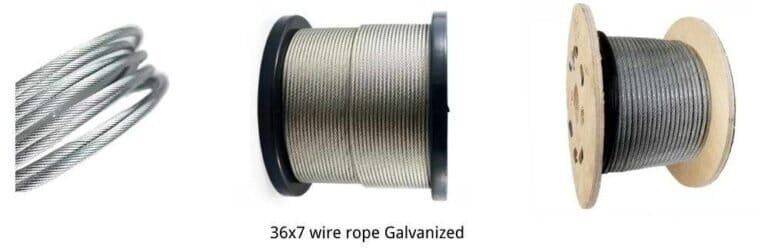 36x7 Wire Rope - SICHwirerope