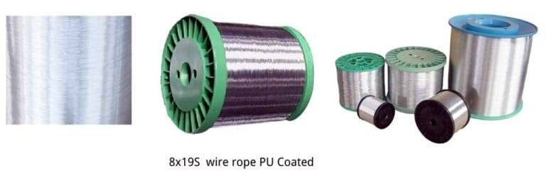 Polyutherane Rope 8x19S Wire Rope - SICHwirerope