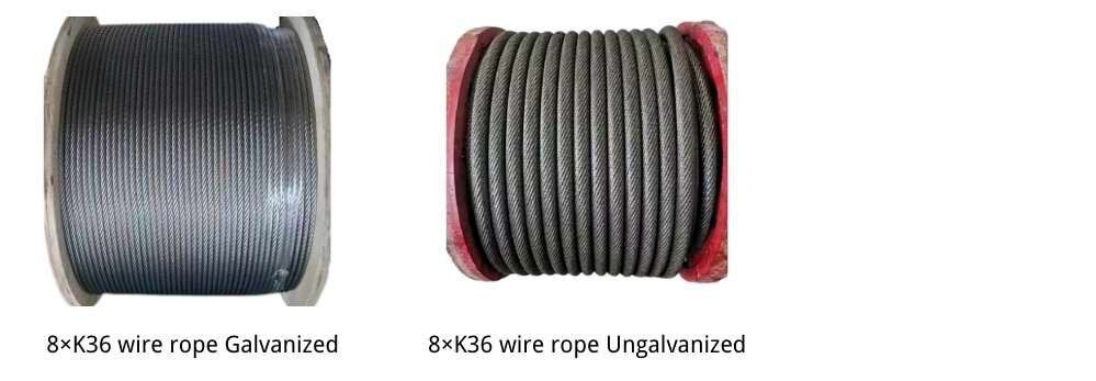 W3.8 ROPE WANTKEY exclusive 2本SET 8xK36 Wire Rope - SICHwirerope